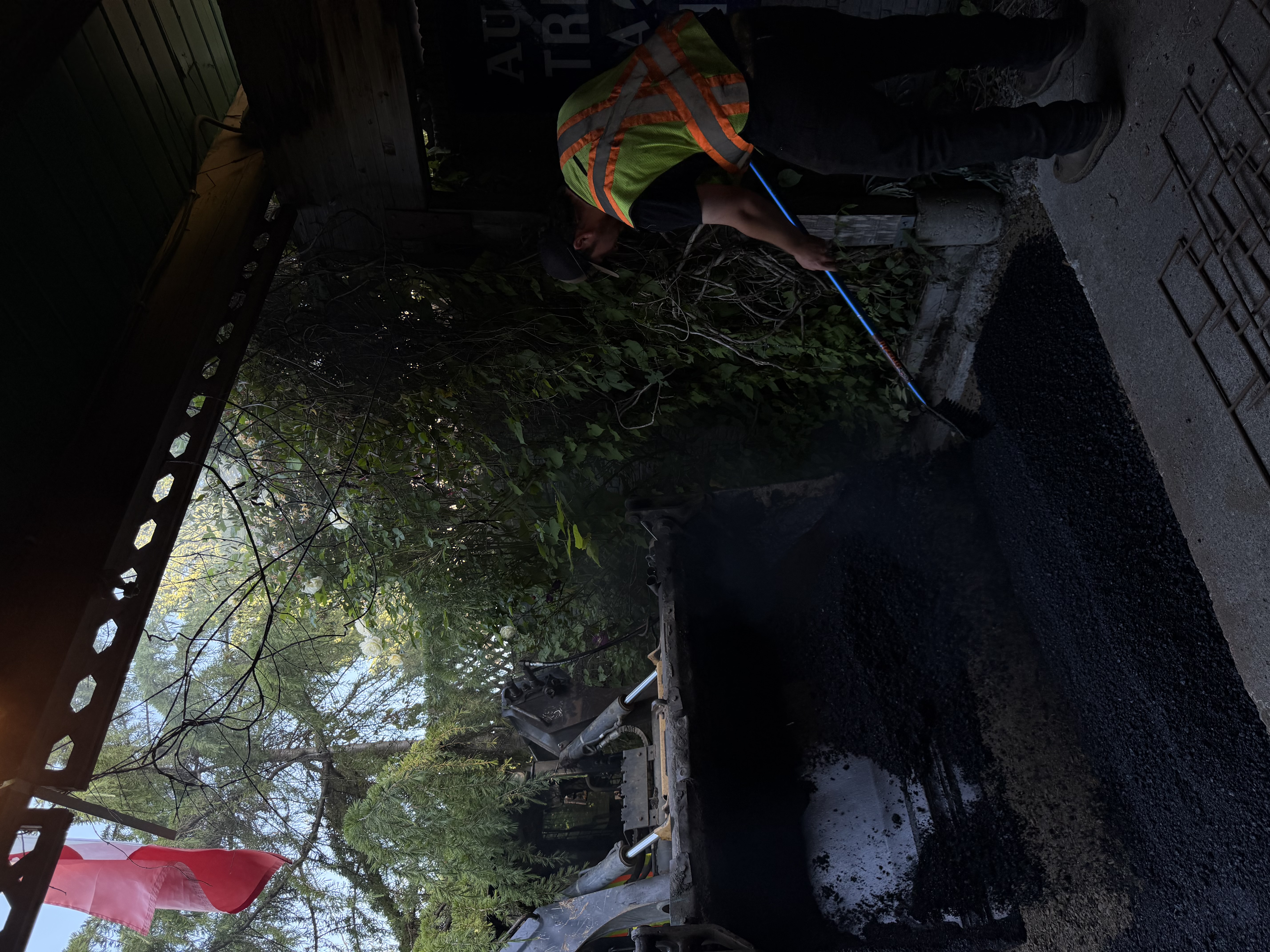 Mountain Valley Paving crew at work